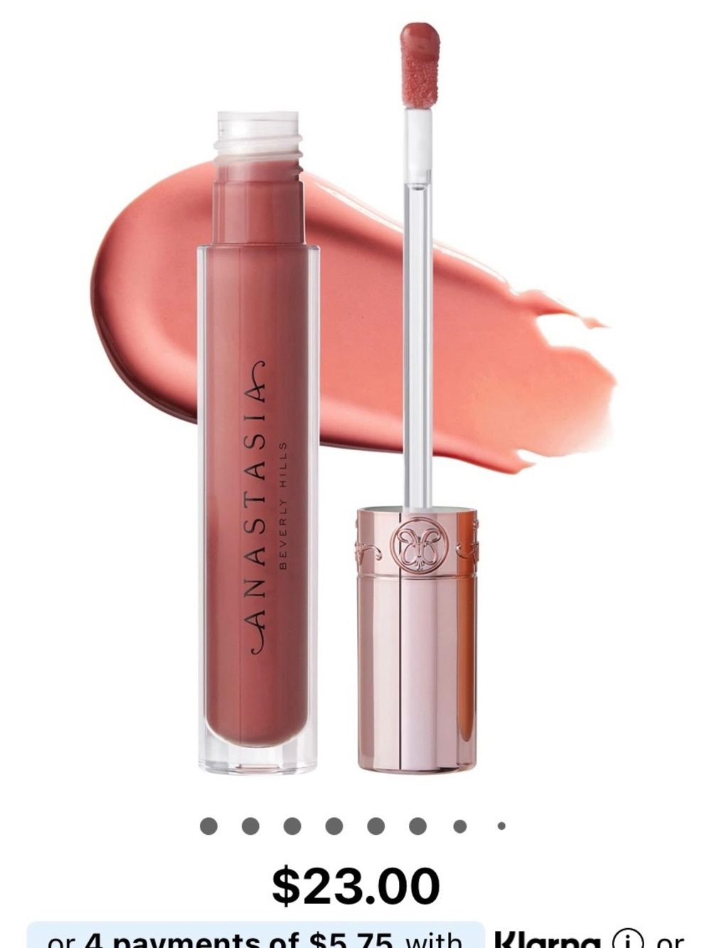NWOB Anastasia Beverly Hills - Universal Luminous Tinted Lip Gloss - TAN ROSE
